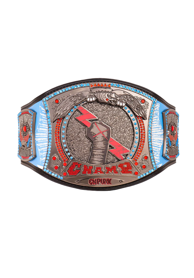 CM Punk 434-Day Record Signature Championship Title Belt | WWE Collectible